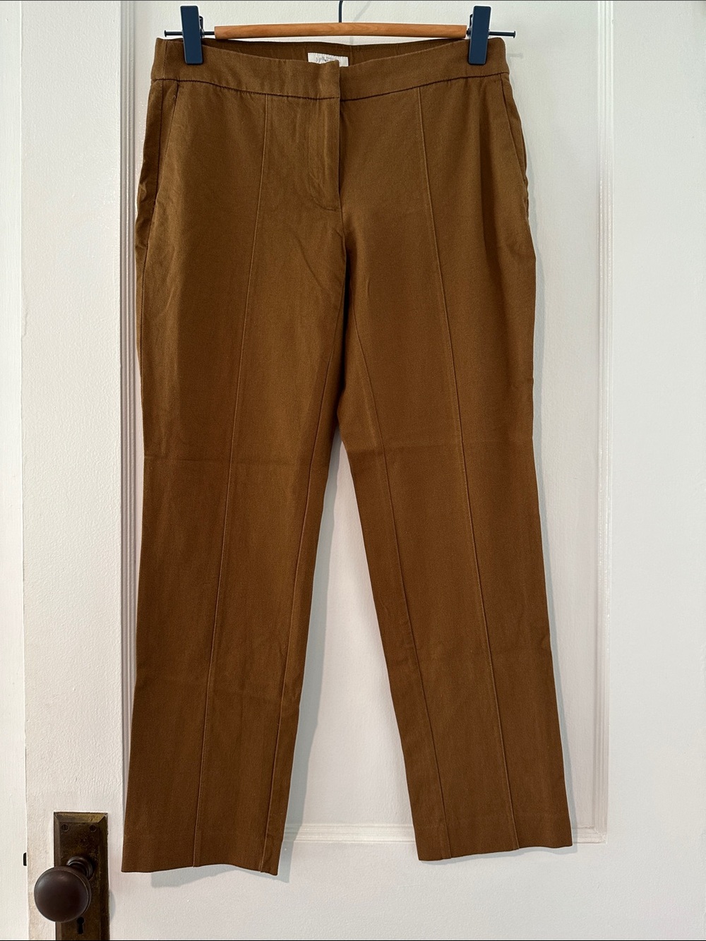 J. Jill Chestnut Brown Pull-On Capris